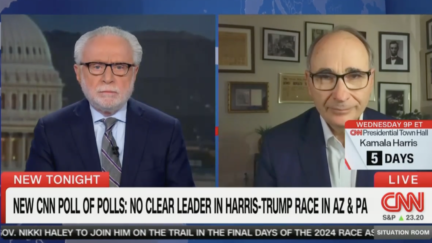 David Axelrod Scoffs at Wolf Blitzer on Who Will Win WH